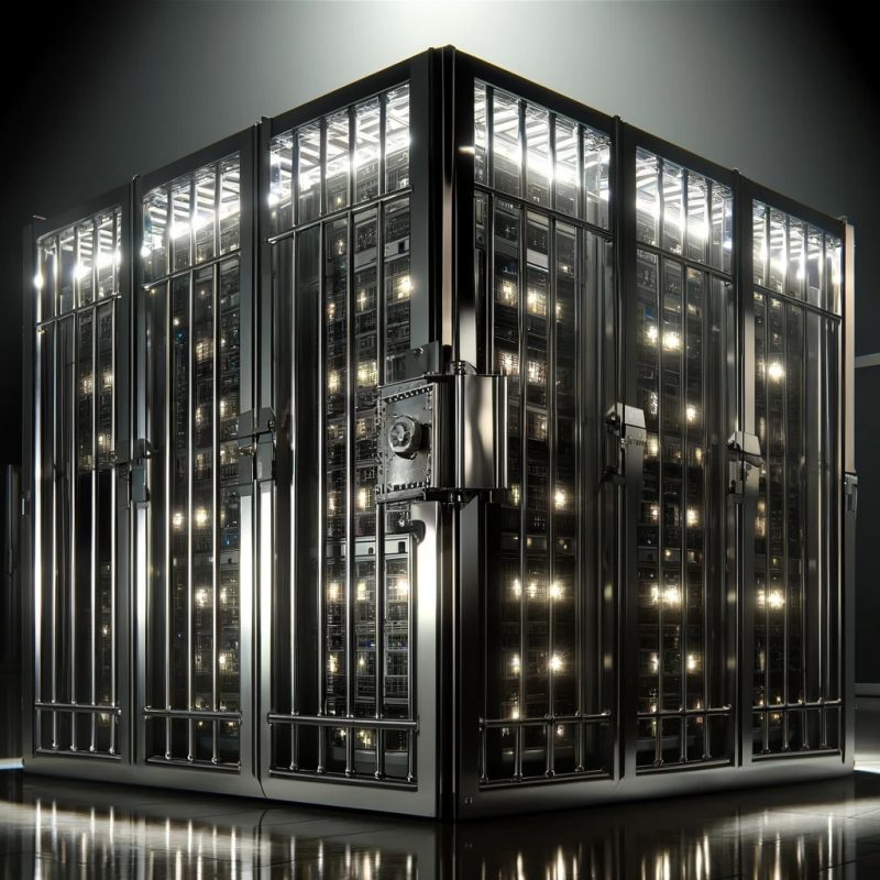 Datacenter servers locked